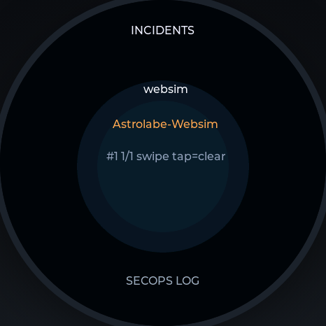 WebSim Wi-Fi incidents face